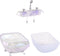 MGA Entertainment Glitter Babyz Bruisende badkuip met kleurverande