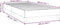 vidaXL - Boxspringbed - 100x200 cm - stof - donkerbruin