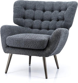 Fauteuil Peter - zwart sfinx