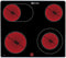 Bauknecht CHR 3462 IN - Keramisch - 4 zone(s) - Zwart