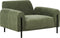 Fauteuil ASKIM Corduroy Olijfgroen