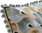 Decoratie Kussen Beige Blauw (40 x 15 x 40 cm)