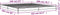 vidaXL - Bedframe - bewerkt - hout - metaal - sonoma - eikenkleurig - 160x200 - cm