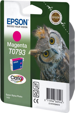 Epson T0793 - Inktcartridge - Origineel - 685 pagina's - Magenta
