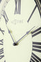 Nextime wandklok Houdini glas - Kleur - Creme