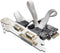 Ewent EW1158 - PCI-kaart - 2x Serieel (9-pins) - Metaal