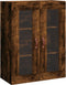 vidaXL - Wandkast - 69,5x34x90 - cm - gerookt - eikenkleurig