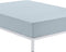 Onderlaken Alexandra House Living Blauw Celeste 150 x 190/200 cm