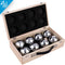 Longfield Games Jeu De Boule 8 Ballen - In Houten Koffer
