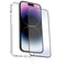 Muvit for Change iPhone 15 Pro Max - Mobielhoesje - Schermbeschermer 9H - Transparant