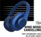 Fresh 'n Rebel Clam Ace - Draadloze Over-Ear Koptelefoon - ANC 60 uur speeltijd - Blauw