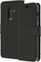 Accezz Galaxy A8 (2018) - Wallet Softcase Booktype - 3 pashouders - Zwart