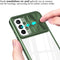 iMoshion Hoesje Geschikt voor Samsung Galaxy A53 Hoesje - iMoshion Camslider Backcover - Donkergroen