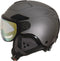 Mango Quota Free - Skihelm met vizier - Hardshell - Grijs - Maat 61-64 cm