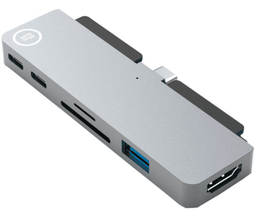 BleuBuilt USB C 7 in 1 iPad-dockingstation - 7 poorten - Zwart