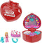 Polly Pocket - Jubileum Ring Box - Compacte Speelfigurenset - Hartvormig