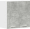 vidaXL - Keukenwandkast - 60x31x60 - cm - spaanplaat - betongrijs