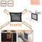 BLACK+DECKER Autostoel Organizer Opbergnet - Bagagenet 30 x 28 cm - Auto Organizer Achterbank