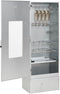 vidaXL BBQ-rookoven met houtsnippers 44,5x29x110 cm staal