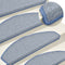 vidaXL - Trapmatten - 15 - st - 65x24x4 - cm - lichtgrijs - en - blauw