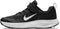 Nike WearAllDay - Unisex Sneakers - Valse elastische vetersluiting - Zwart/Wit - Maat 28