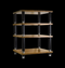 NorStone Stäbbl HIFI - Audio meubel 4 lagen - 600 x 787 x 550 mm - Bamboo