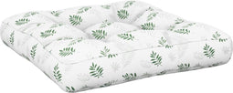 vidaXL - Palletkussen - bladpatroon - 58x58x10 - cm - oxford - stof