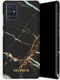Selencia Hoesje Geschikt voor Samsung Galaxy A51 Hoesje - Selencia Maya Fashion Backcover - zwart