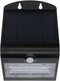 LED's light by Shada - Buitenlamp op zonne-energie - Bewegingssensor IP65 400Lm - Zwart