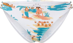Roxy Pt Beach Classics Fa Full Bot - Bikinibroekje - Volledige bedekking - Bright White Honolulu (2020)