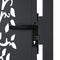 vidaXL - Poort - 105x105 - cm - met - boomontwerp - staal - antracietkleurig