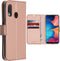 Accezz Samsung Galaxy A20e - Wallet Softcase Bookcase - 3 pashouders - Roze