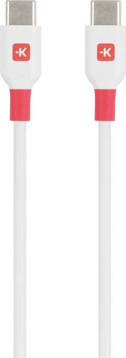 Skross SKCA0020C-C200CN - USB-C naar USB-C snellaadkabel - 200 cm - Wit