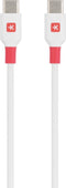 Skross SKCA0020C-C200CN - USB-C naar USB-C snellaadkabel - 200 cm - Wit