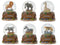 Dream Horse Animal World - Sneeuwbol Wild Dier - Glitters rond leeuw olifant giraffe neushoorn zebra tijger