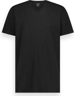LEBASQ - Davis T-shirt heren - V-hals - Extra lang - 3-pack (3 stuks)