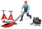 Bruder Garage Werker Met Accessoires