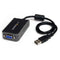 Startech.com USB2VGAE2 - USB 2.0 type-A Male/Female - Grijs