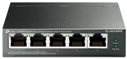 TP-Link TL-SG105PE - Smart Switch - 5 poorten - PoE+