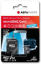 AgfaPhoto 10613 - microSDXC Geheugenkaart 128GB - UHS-I Class 10 A1 UHS Class 3 V30
