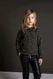 Like Flo F108-5640 - Meisjes Broek - Skinny fit - Zwart (maat 116)
