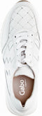 Gabor 86.449 - Lage sneakers - Gevlochten leer - Wit
