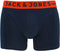JACK&JONES PLUS JACLICHFIELD - Heren Onderbroek - 3-Pack - Burgundy (3 stuks)