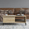 vidaXL - Salontafel - 90x50x36,5 - cm - bewerkt - hout - sonoma - eikenkleurig