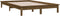 vidaXL - Bedframe - massief - grenenhout - honingbruin - 160x200 - cm