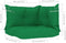 vidaXL - Palletkussens - 3 - st - stof - groen