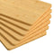 vidaXL - Ontbijtborden - 6 - st - 22x14x0,8 - cm - bamboe