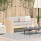 vidaXL - Tuinbank - 2-Zits - 134x60x62 - cm - Massief - Grenenhout