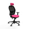 Jorquera Piqueras y Crespo 1D036G2 - Bureaustoel met hoofdsteun - Verstelbare hoogte - Roze