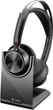 HP Voyager Focus 2-M - Wireless Binaural Hoofdtelefoon met Microfoon - Ruisonderdrukkend - Zwart